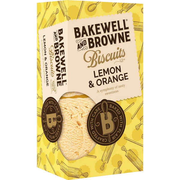 Bakewell And Browne Lemon and Orange Biscuits 150g