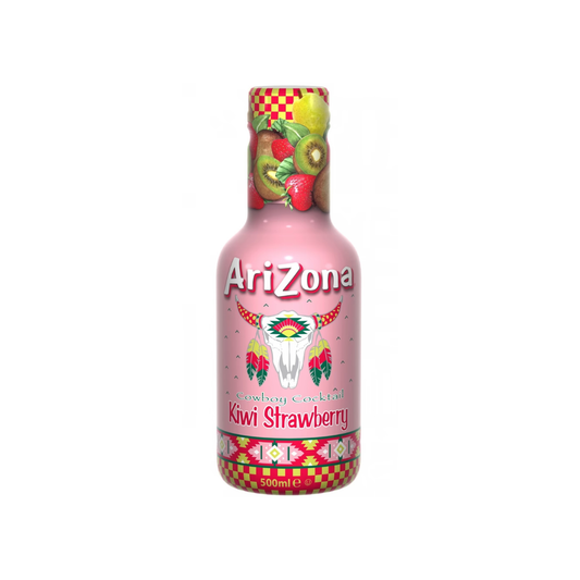 Arizona Cowboy Cocktail Kiwi Strawberry - Bottle 500ml