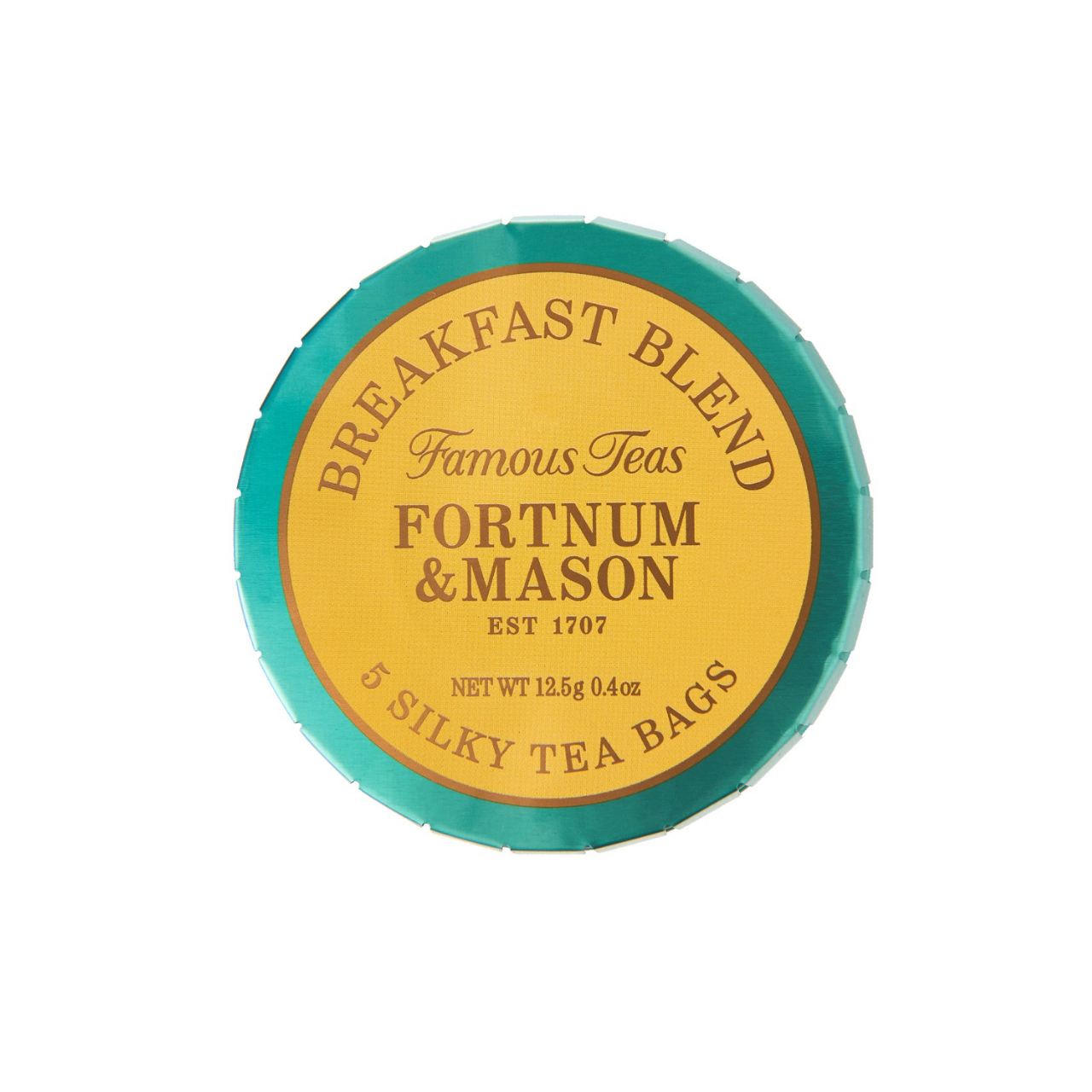 Fortnum & Mason Breakfast Blend Pocket Tin 5 Silky Teabags