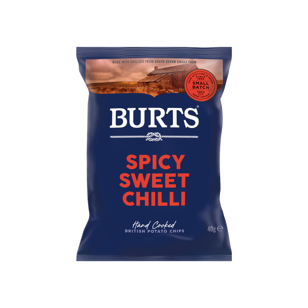 Burts Snacks Potato Chips - Spicy Sweet Chilli 40g