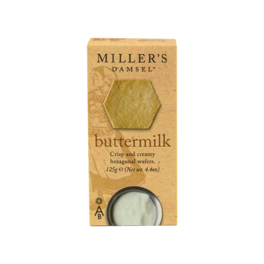 Artisan Biscuits Miller's Damsel Buttermilk Wafers 125g