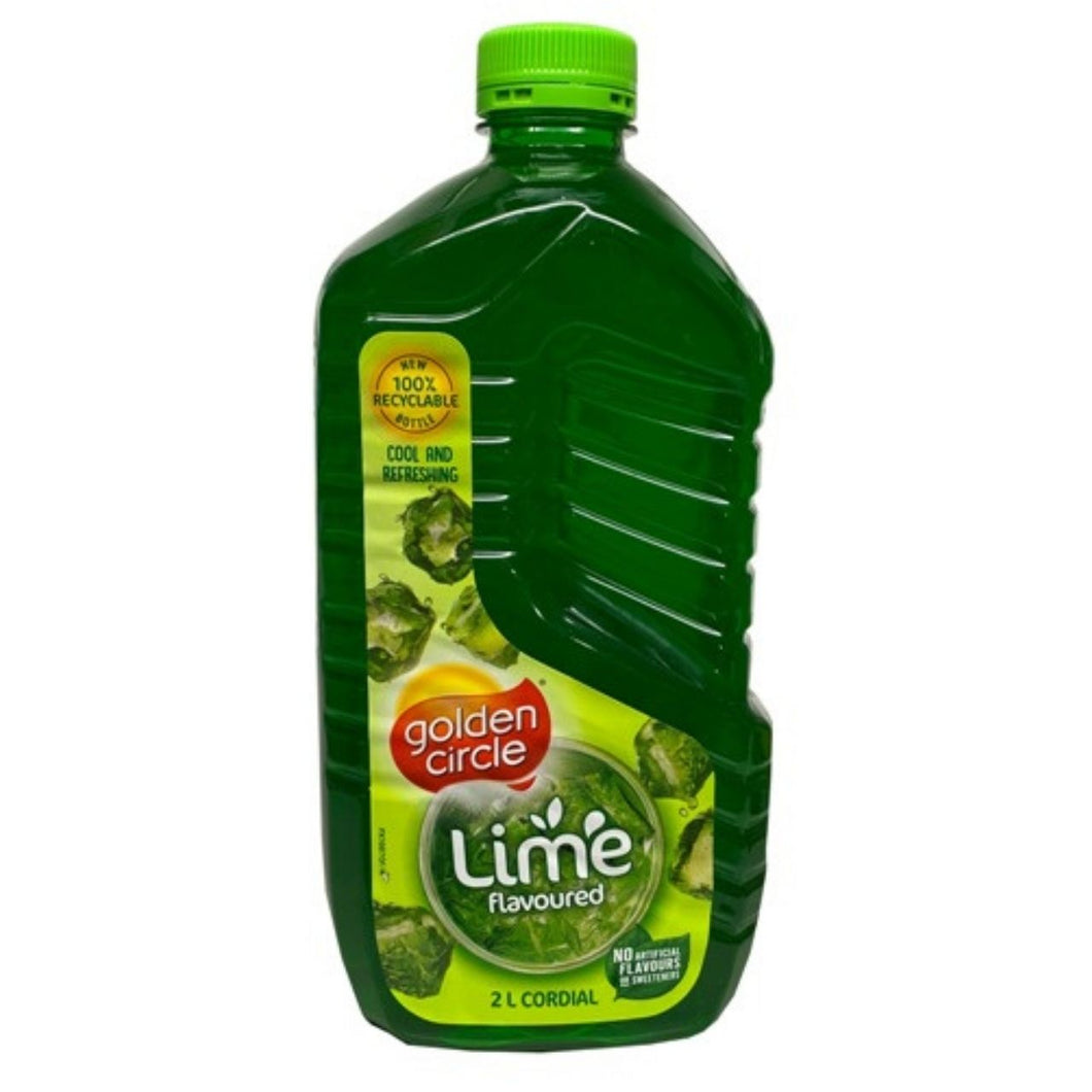 Golden Circle Cordial Lime  2lt