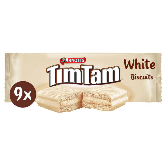 Tim Tam White Biscuit Bar, 165g