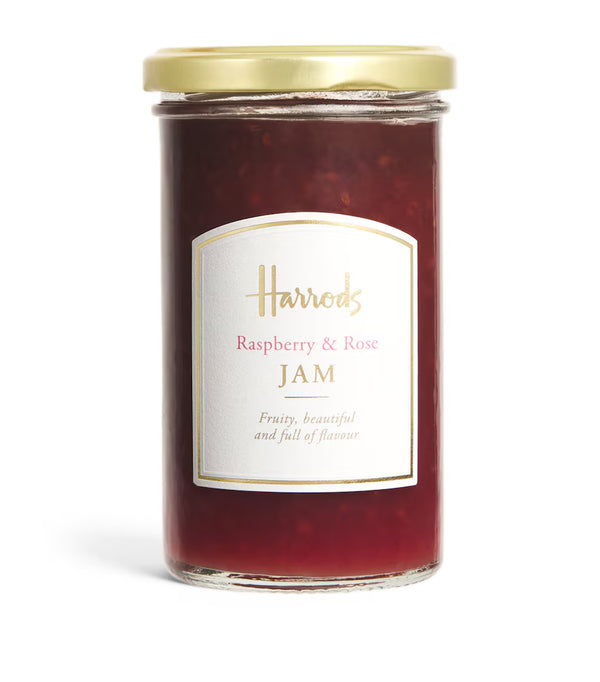 Harrods Raspberry & Rose Jam - 320g