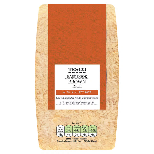 Tesco Easy Cook Brown Rice, 1Kg