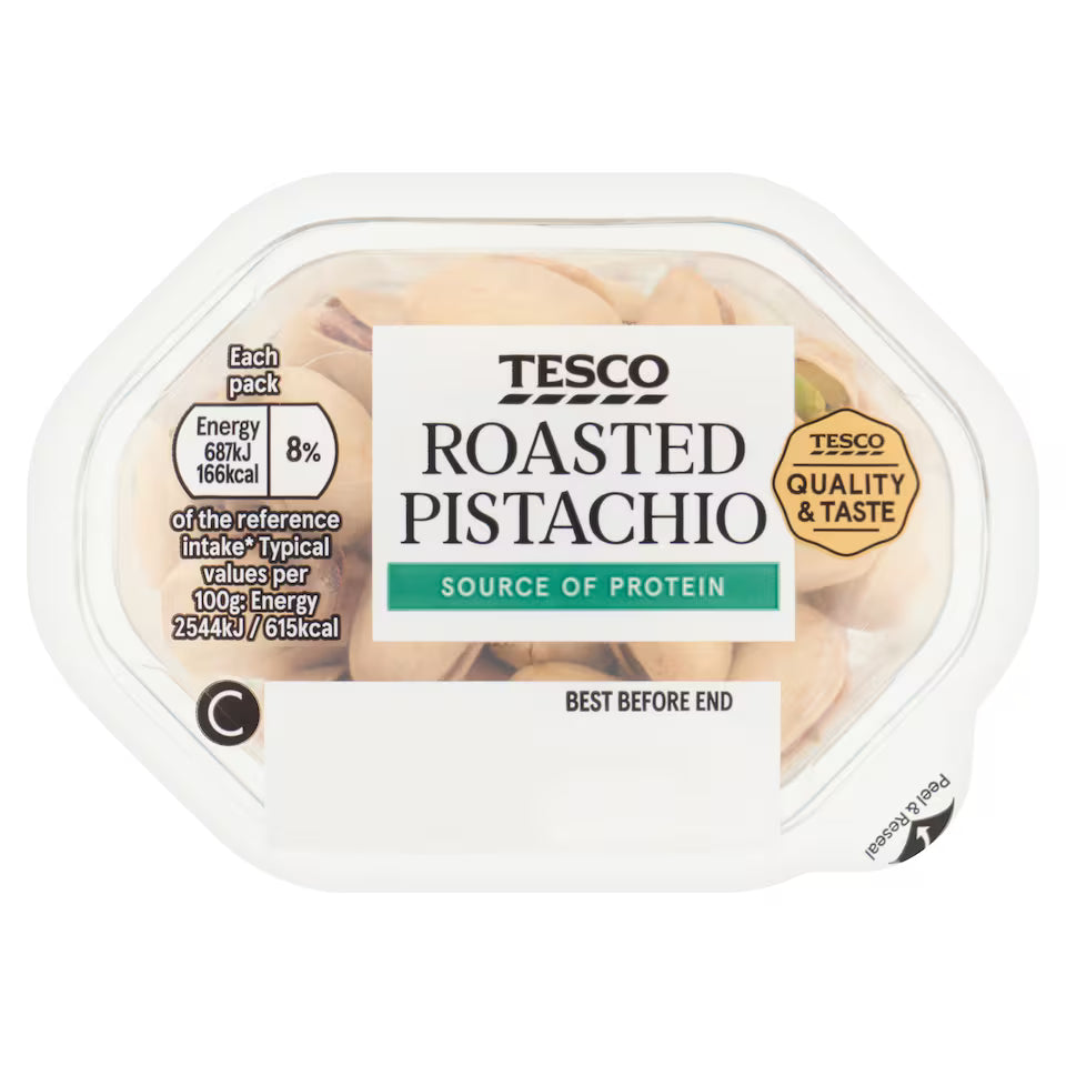 Tesco Roasted Pistachio Snack Pot, 50g