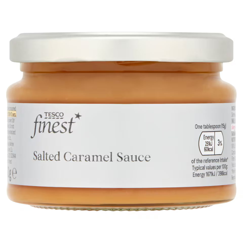 Tesco Finest Salted Caramel Sauce 250G