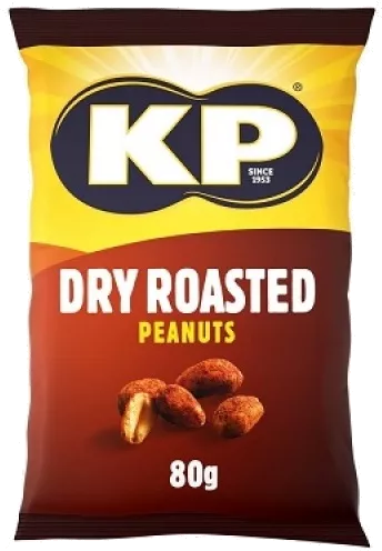 KP Dry Roasted Peanuts 80g