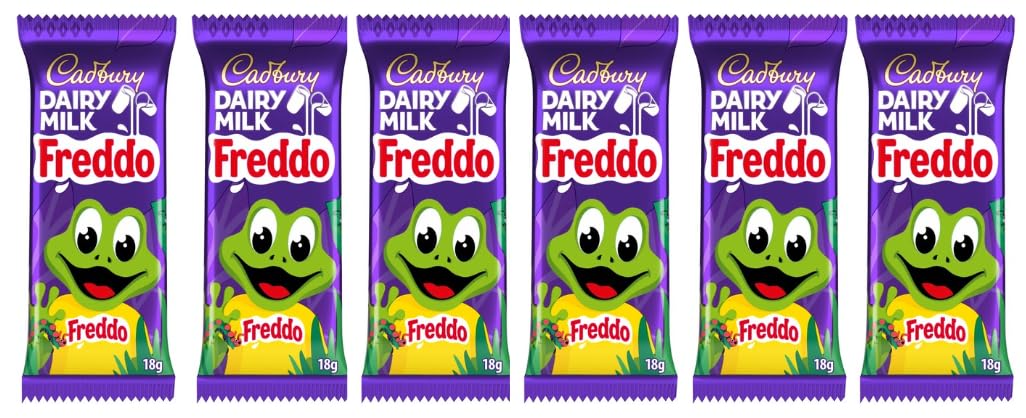 Retro Chocolate Lovers, Cadbury Dairy Milk Freddo Chocolate, Pack of 6.