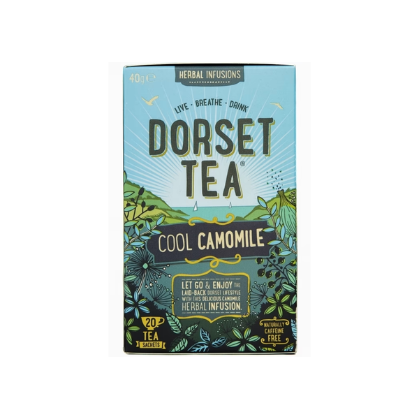 Dorset Tea Herbal Infusions Cool Camomile - 20 Sachets 40g