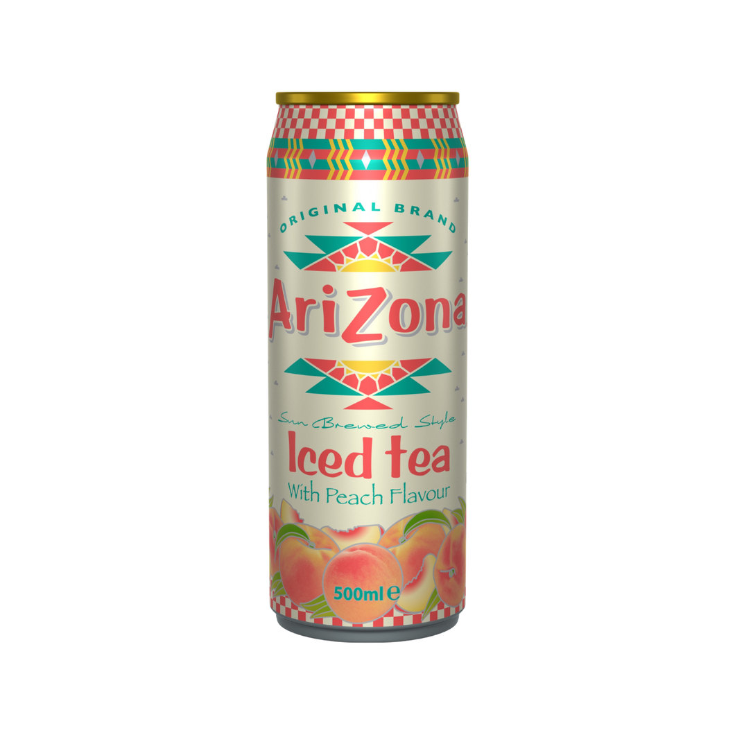 Arizona Iced Tea with Peach Flavour - Can 500ml