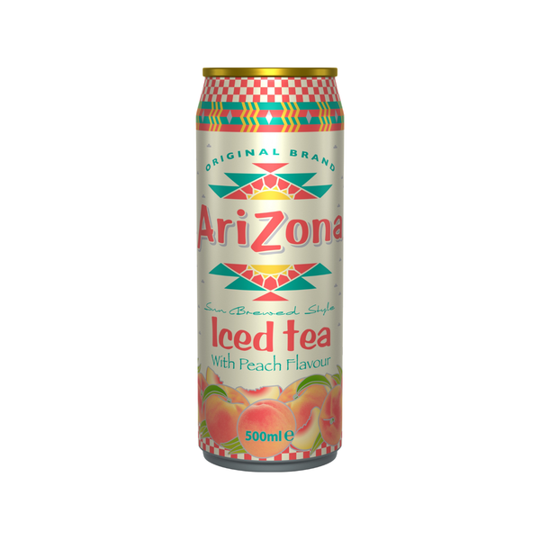 Arizona Iced Tea with Peach Flavour - Can 500ml