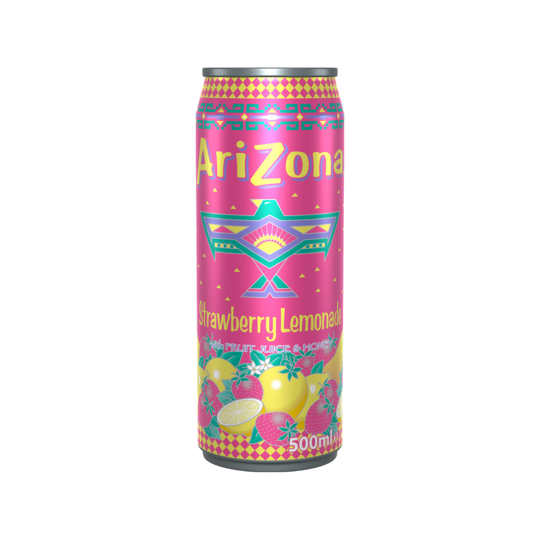 Arizona Cowboy Cocktail Strawberry Lemonade - Can 500ml