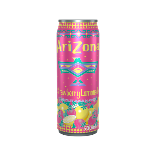 Arizona Cowboy Cocktail Strawberry Lemonade - Can 500ml