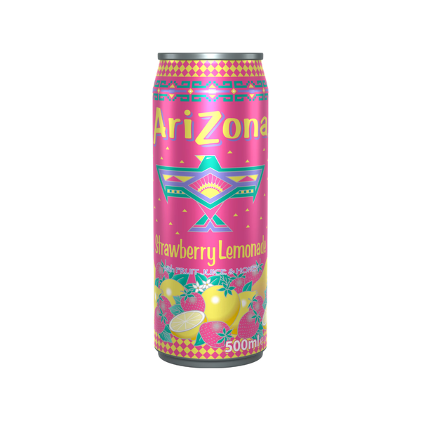 Arizona Cowboy Cocktail Strawberry Lemonade - Can 500ml