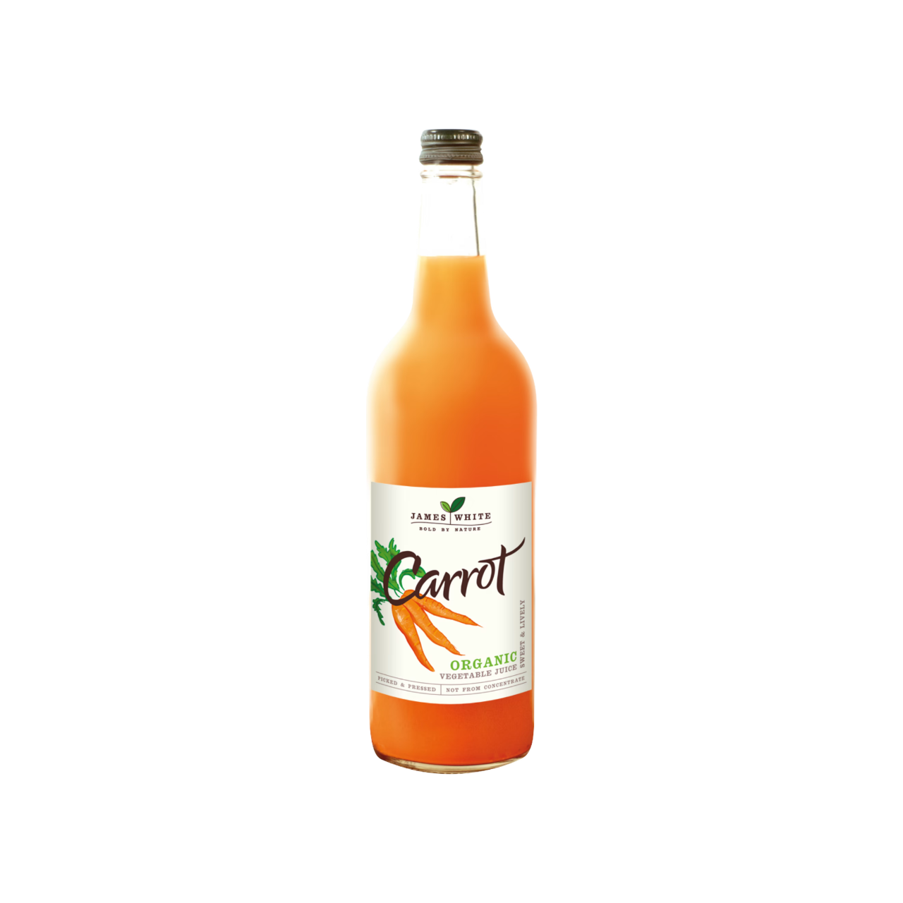 James White Organic Carrot Juice 750ml