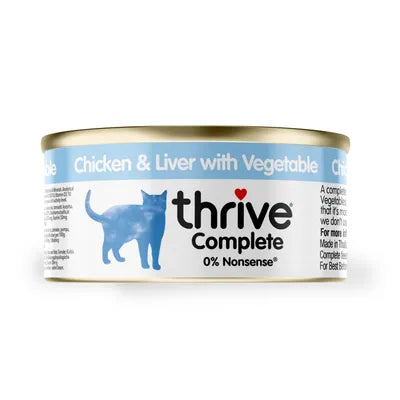 thrive Complete Adult Chicken Breast & Chicken Liver, 24x75g