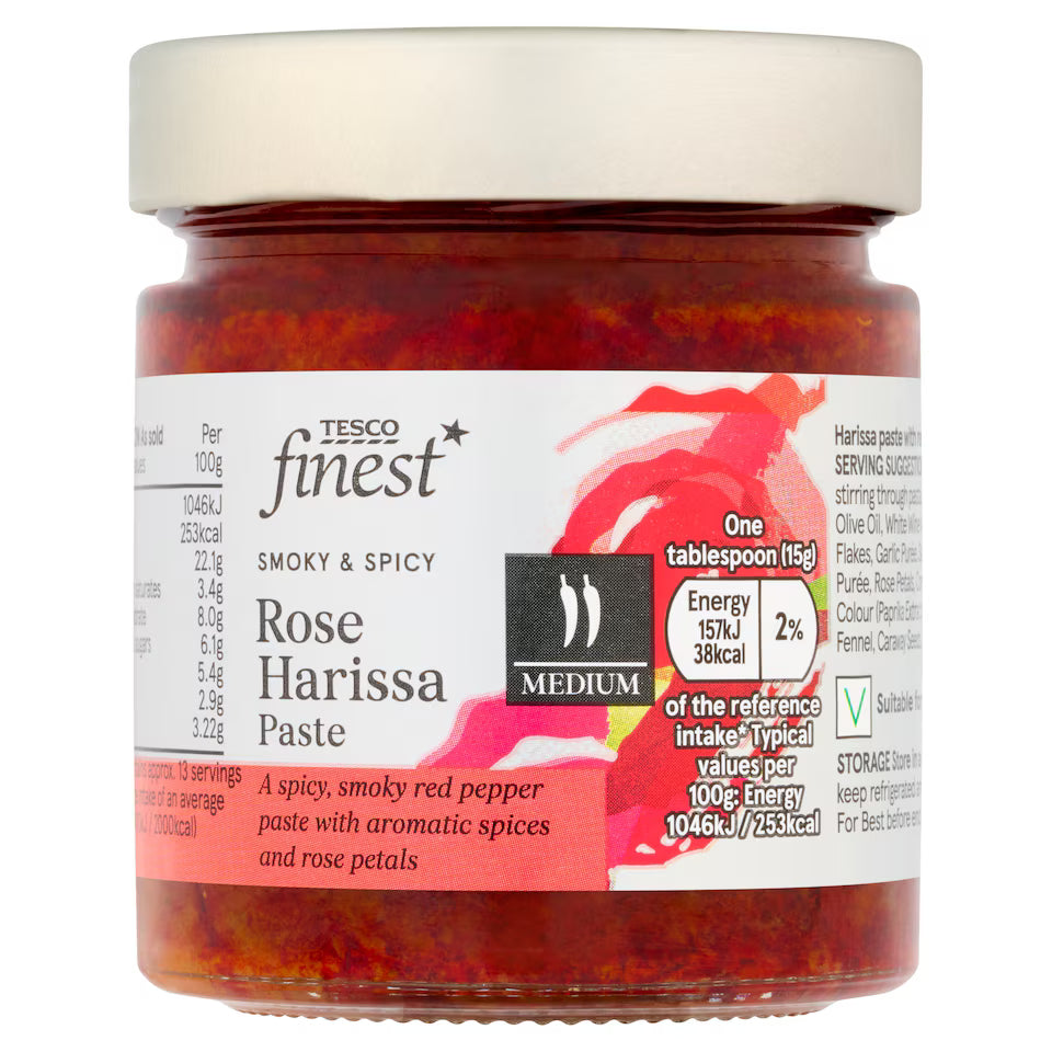 TESCO Finest Rose Harissa Paste 190g