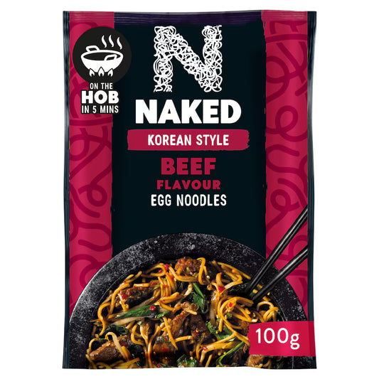 Naked Noodle Korean BBQ Beef, 100g