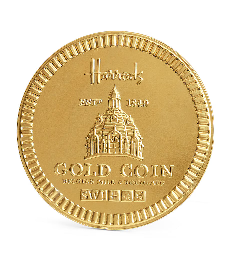 Harrods Milk Chocolate Coin 125g