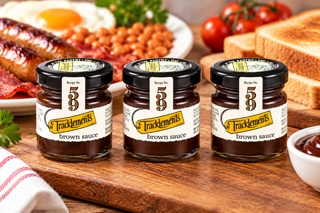 Tracklements  Brown Sauce Mini 35g - Pack of 3