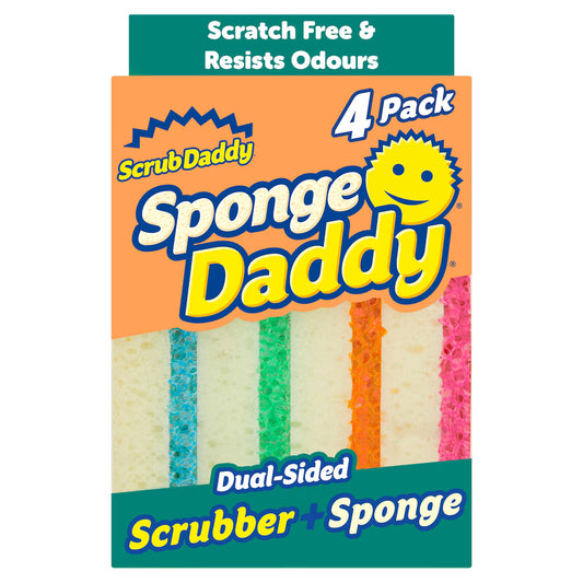 Scrub Daddy 4 Dual Sided Sponge Daddy