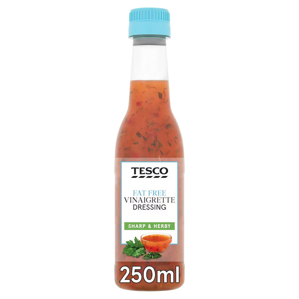 Tesco Fat Free Vinaigrette Salad Dressing, 250ml