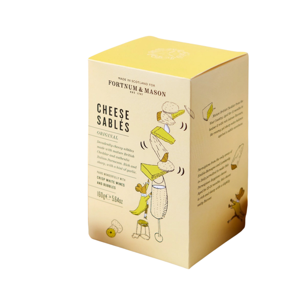 Fortnum & Mason Original Cheese Sables 160g
