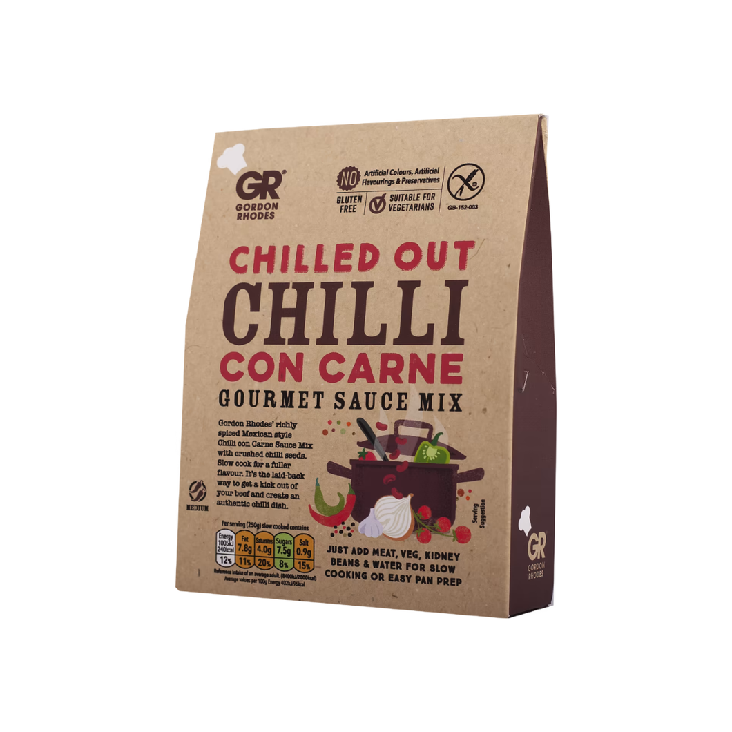 Gordon Rhodes Chilled Out Chilli con Carne Gourmet Sauce Mix 75g