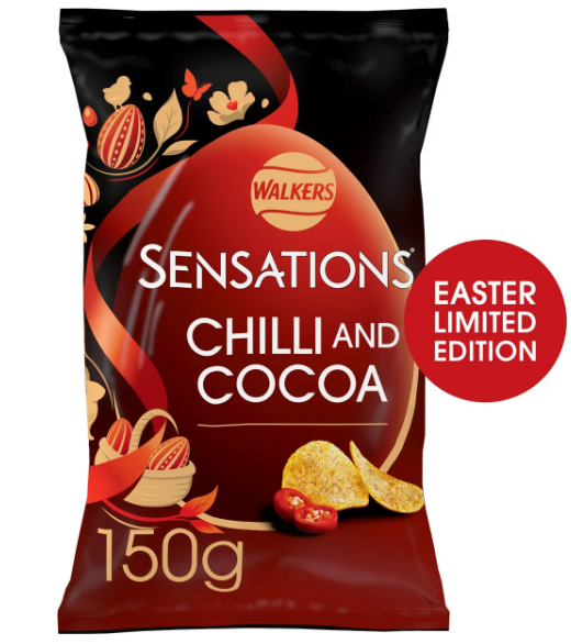 Sensations Chilli & Cocoa Sharing Crisps 150g