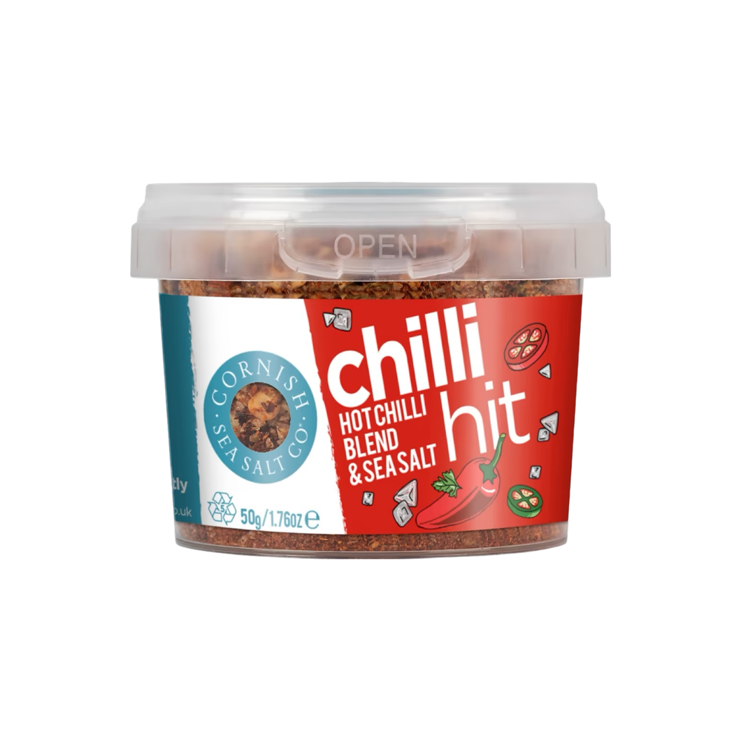 Cornish Sea Salt Co. Chilli Hit - Santa Cruz Chilli & Sea Salt 50g