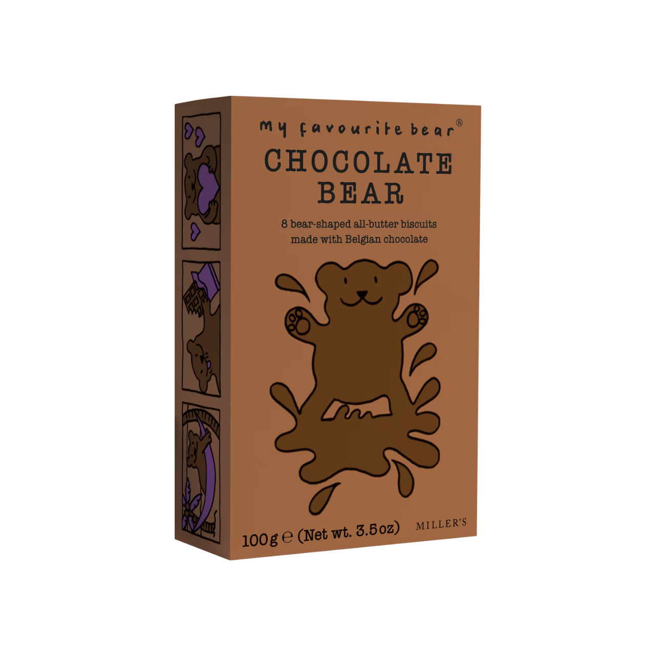 Artisan Biscuits My Favourite Bear Chocolate Bear Biscuits 100G