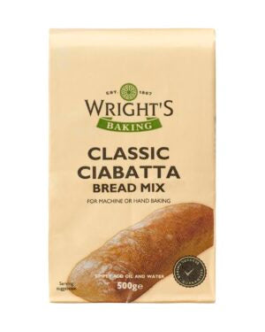 Wright's Baking Classic Ciabatta Bread Mix, 500g