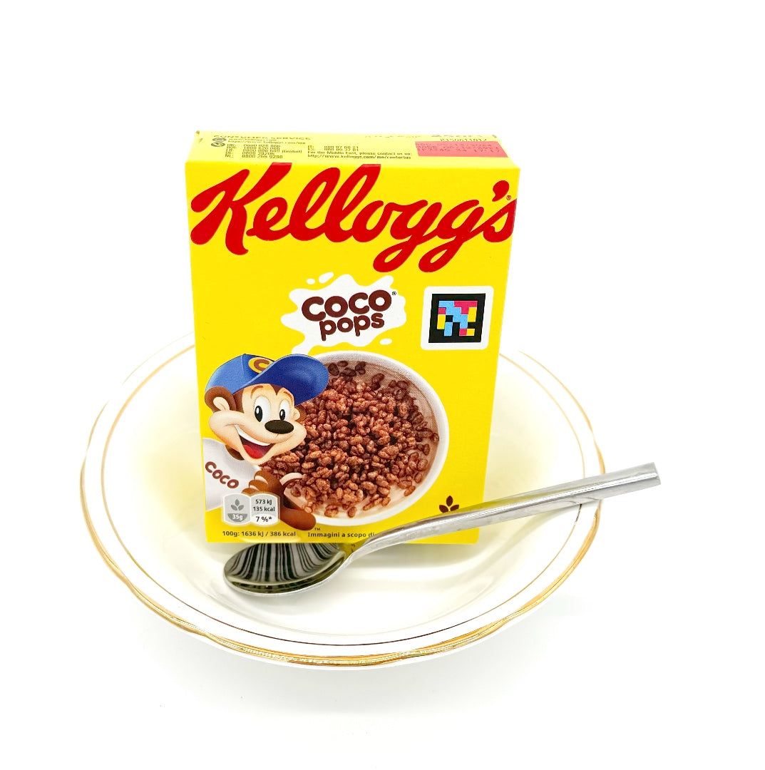 10 x Kellogg's Individual Portion Coco Pops Cereal Box 35g – London ...