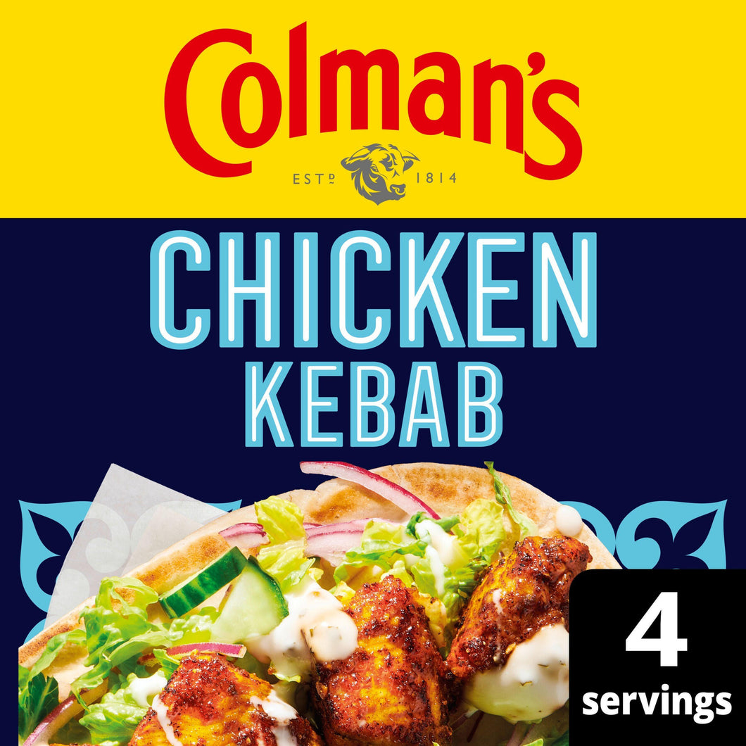 Colman's Weekend Wonders Chicken Kebab Meal Maker Recipe Mix 30g