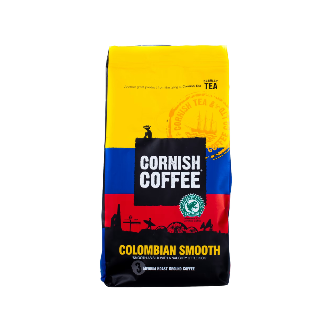 Cornish Tea & Coffee Co. Colombian Smooth Ground Coffee 227g