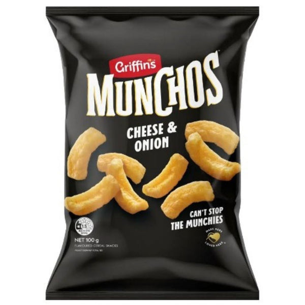 Griffins Munchos Cheese & Onion (100g)