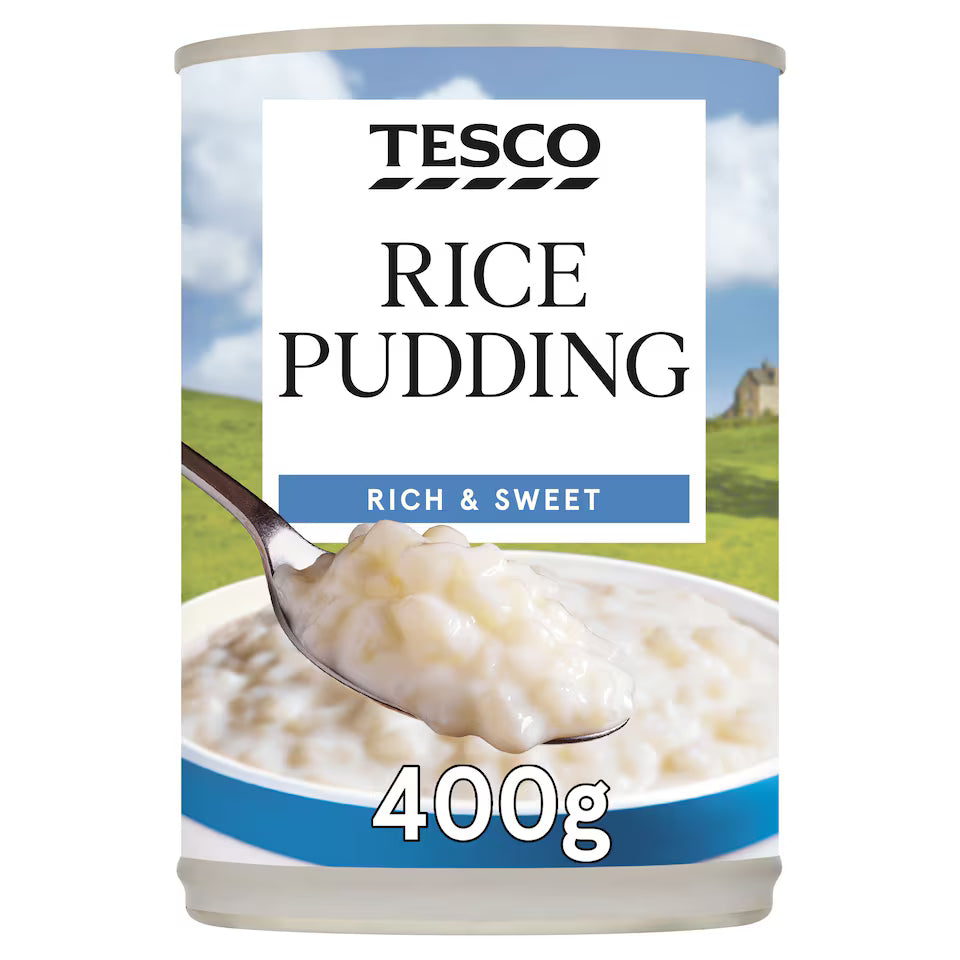 Tesco Rice Pudding, 400g