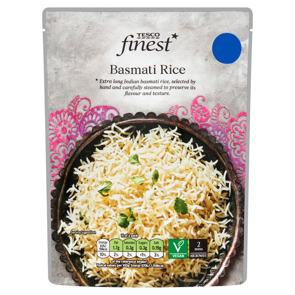 Tesco Finest Basmati Rice, 250g