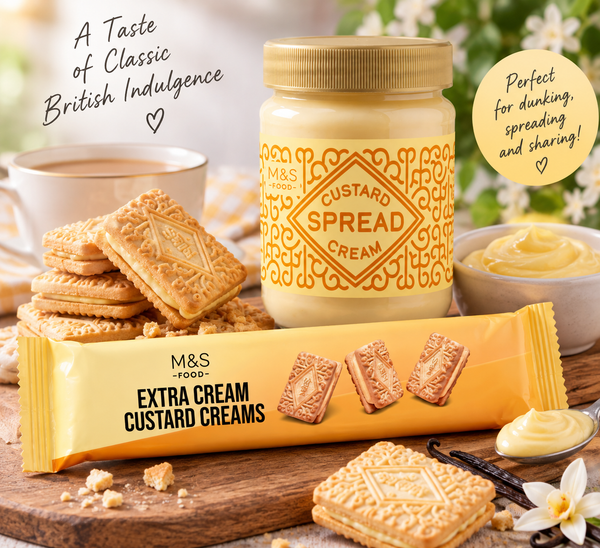 M&S Cream Custard Creams Lovers Park