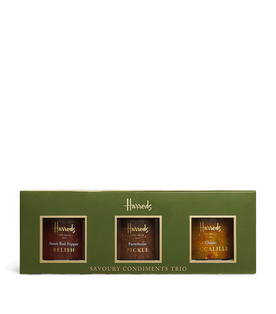 Harrods Savoury Condiments Trio 371g