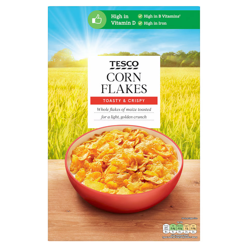 Tesco Corn Flakes, 500g