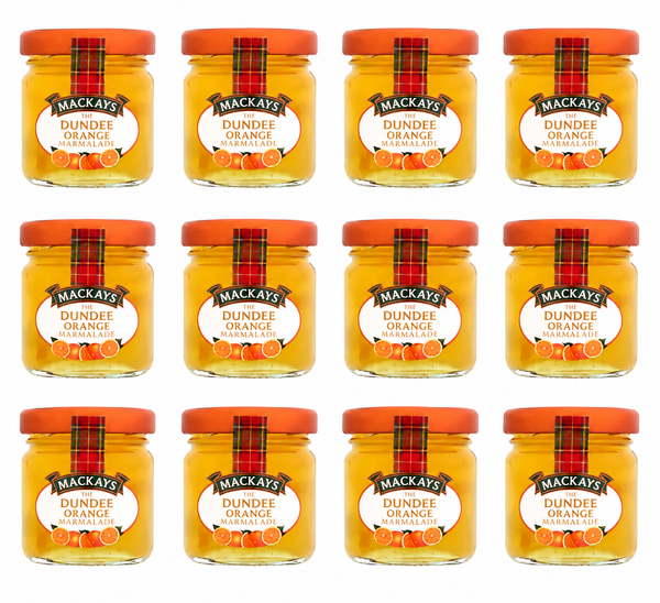 Mackays Mini Dundee Marmalade Mini Jar 42g,  Pack of 12