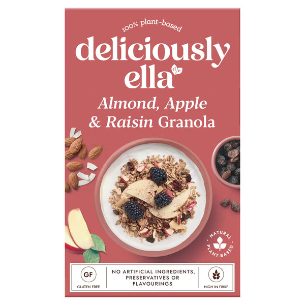 Deliciously Ella Almond, Apple & Raisin Granola with Coconut Chips & Cinnamon 400g