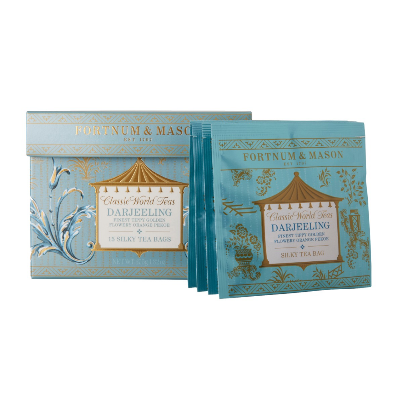 Fortnum & Mason Darjeeling FTGFOP 15 Silky Teabags