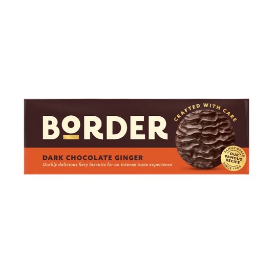 Border Biscuits Dark Chocolate Gingers 150g