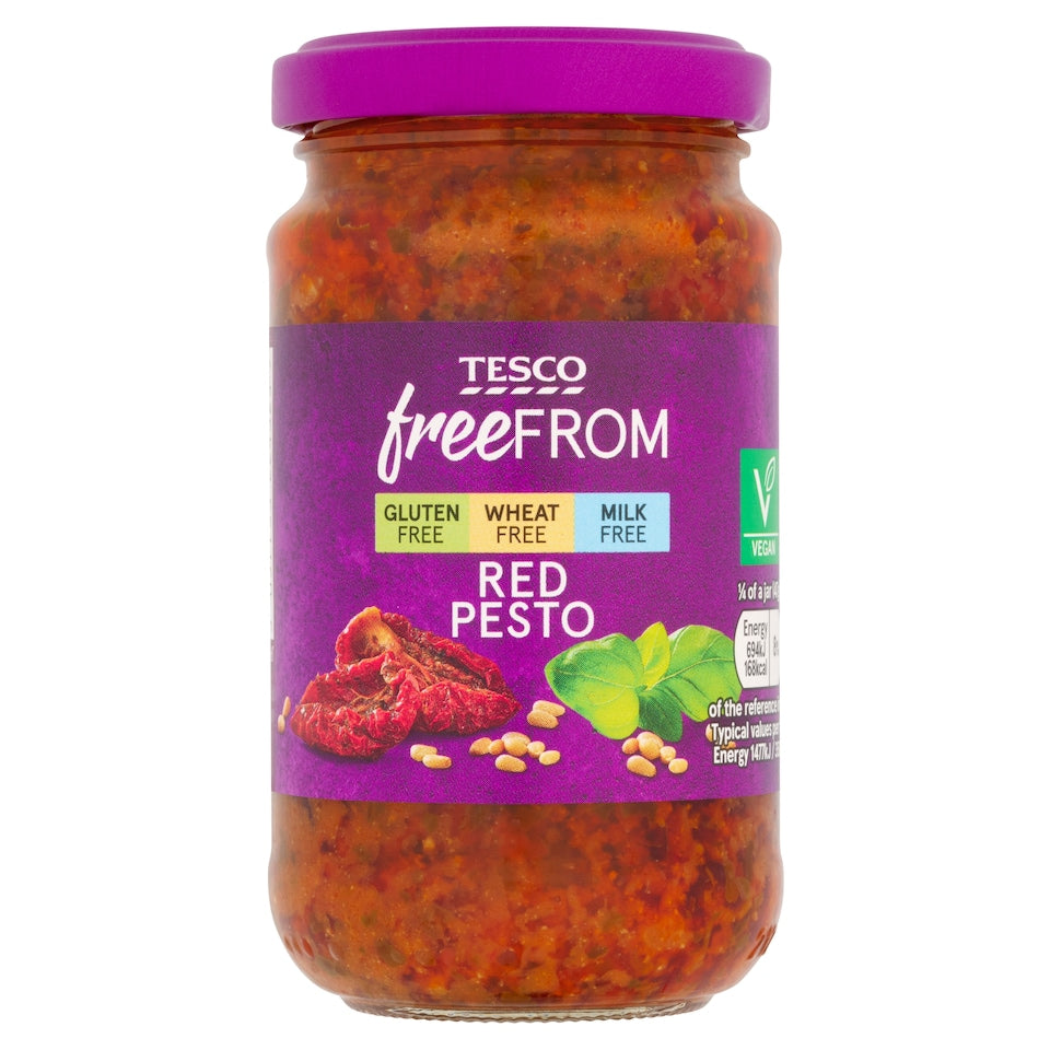 Tesco Free From Red Pesto, 190g