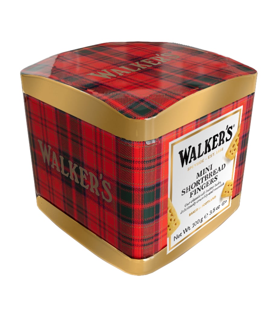 Walkers Mini Shortbread Fingers Tin - 100g