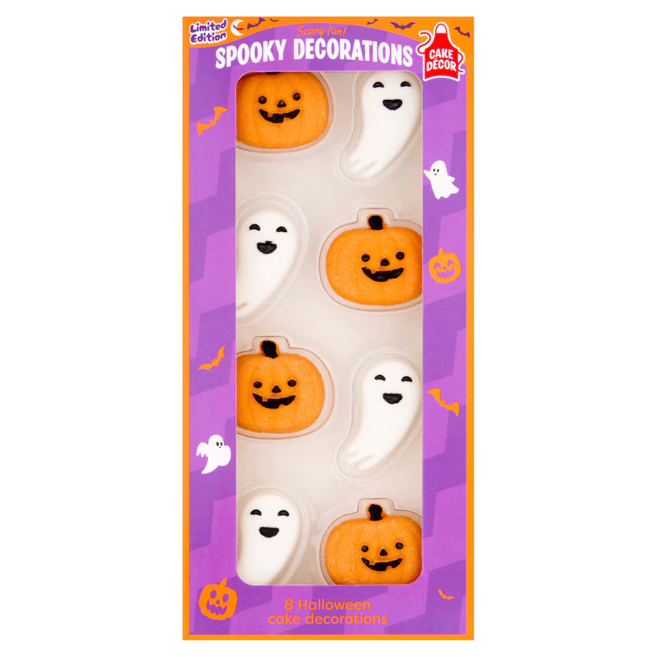Cake Decor Spooky Decorations 8pk