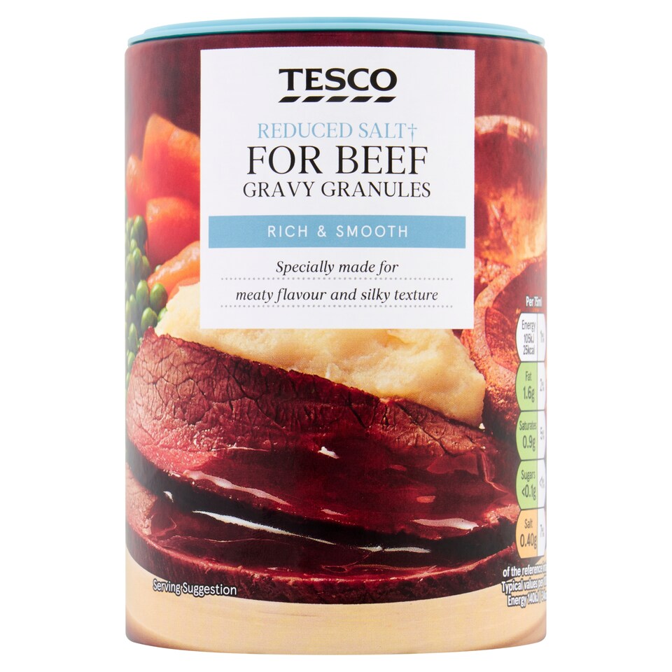 Tesco Reduced Salt Gravy Granules, 200g